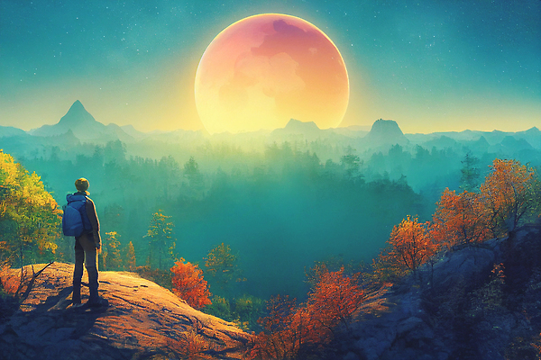 포토 JPG 해외이미지 나무 공원 여행 배낭 자연 하늘 휴가 산 파노라마 서기 사람없음 야외 초록색 물 강 태양 뷰티 3D 여행객 계곡 일몰 트래킹 하이킹 자유 탐험 정상 숲 언덕 마법 내추럴 랜드마크 절정 하이커 해외202310 해외포토 자연요소 식물 공공시설 컬러 컨셉 가방 모션 레저 촬영기법 사람 노을 디지털합성 생태계 파일형식