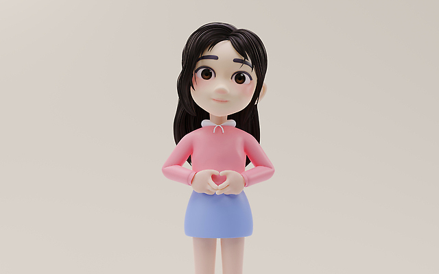 JPG 해외이미지 여자 한명 상반신 성인 치마 3D 하트 후드티셔츠 손하트 성인여자한명만 해외202310 해외포토 포토 모양 1 티셔츠 하의 사람 손짓 디지털합성 여자한명만 성인여자만 파일형식