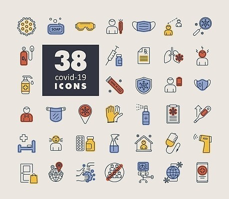 EPS 해외이미지 일러스트 고글 사람모양 병원 주사기 마스크 다양 환자 의사 바이러스 위생 링거 오브젝트 분무기 발열 백신 베이지색 병원침대 소독 엘리먼트 코로나바이러스 자가격리 손소독제 해외202310 해외일러스트 모양 컬러 다수 의학 의료기기 의료진 침대 소독제 파일형식 벡터 격리