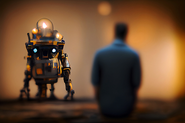 포토 JPG 해외이미지 응시 산업 컨셉 통신 관계 추상 미래 미술 사람 사람없음 기계 경쟁 도전 만화 실업자 실업 위협 로봇 문제 내추럴 교체 구식 발생 인공 지능 해외202310 해외포토 시선 무늬 비즈니스 문화예술 파일형식