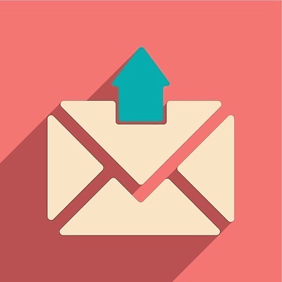 EPS 해외이미지 화살표 일러스트 사람없음 플랫 편지 심볼 업로드 해외202310 해외일러스트 파일형식 벡터