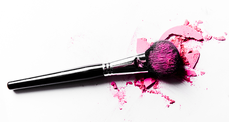 포토 JPG 해외이미지 분홍색 사람없음 뷰티 화장품 손상 가루 질감 아이섀도 메이크업브러쉬 해외202310 해외포토 컬러 컨셉 붓 파일형식