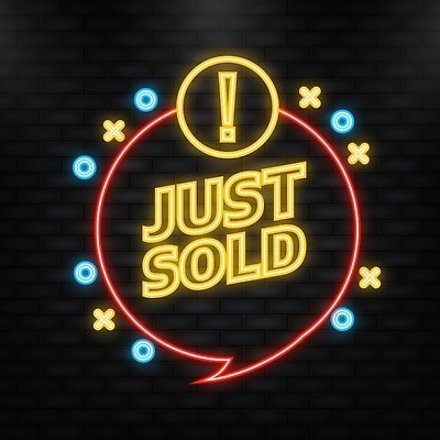 EPS 해외이미지 무료이미지 배너 백그라운드 말풍선 일러스트 타이포그라피 사람없음 컬러풀 세일 화려 느낌표 심볼 네온 품절 해외202310 해외일러스트 문자 기호 컬러 컨셉 쇼핑 파일형식 벡터