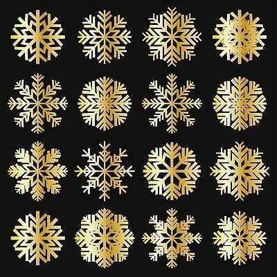 EPS 해외이미지 일러스트 눈꽃 사람없음 세트 금색 눈송이 엘리먼트 해외202310 해외일러스트 컬러 눈_날씨 파일형식 벡터