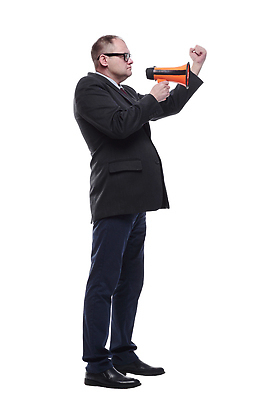 포토 JPG 해외이미지 전신 남자 한명 서기 들기 정장 성인 옆모습 파이팅 확성기 주먹 성인남자한명만 해외202310 해외포토 1 옷 뷰포인트 모션 사람 남자한명만 성인남자만 파일형식