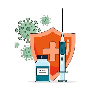 EPS 해외이미지 무료이미지 일러스트 주사기 사람없음 치료 바이러스 질병 심볼 예방 주사약 백신 예방접종 예방주사 해외202310 해외일러스트 의학 의료기기 약 접종 파일형식 벡터