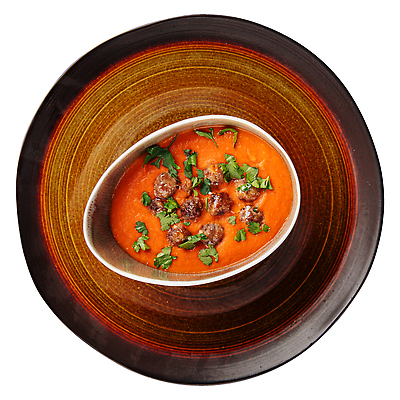 포토 JPG 해외이미지 음식 토마토 부분 파슬리 요리 사람없음 식당 식사 사발 수프 혼합 미트볼 메뉴 흰배경 점심식사 고립 해외202310 해외포토 백그라운드 채소 상점 흰색 사기그릇 파일형식