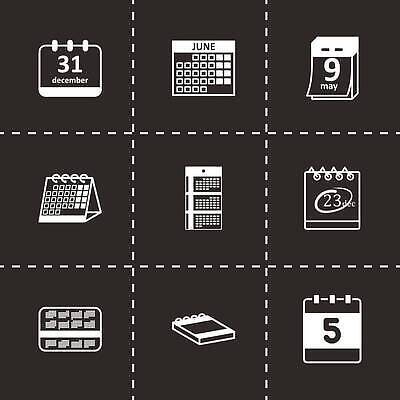 EPS 해외이미지 디자인 종이 일러스트 비즈니스 추상 휴가 설계 이벤트 그래픽 장식 세트 숫자 검은색 달력 시간 날짜 메시지 심볼 사인 페이지 바인더 월 고립 엘리먼트 조언 벡터 해외202310 해외일러스트 문자 컬러 컨셉 무늬 사무용품 파일형식