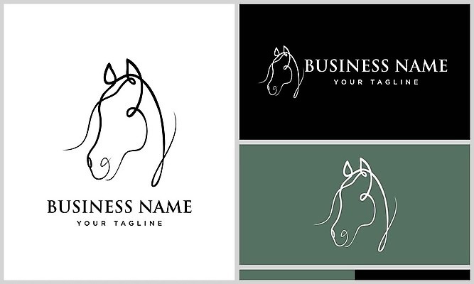 EPS 해외이미지 동물 템플릿 디자인 실루엣 선 컨셉 일러스트 비즈니스 추상 타이포그라피 그래픽 머리 검은색 우아함 심볼 심플 엘리먼트 활자 스타일 벡터 해외202310 해외일러스트 문자 컬러 무늬 촬영기법 신체부위 활자판 파일형식