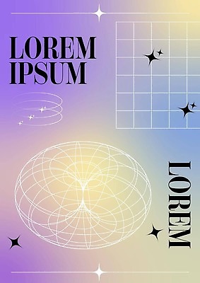 EPS 해외이미지 디자인 포스터 별 일러스트 사람없음 그래픽 반짝임 컬러풀 격자 그라데이션 기하학 홀로그램 해외202310 해외일러스트 자연요소 컬러 무늬 모션 파일형식 벡터