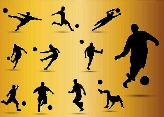 EPS 해외이미지 직업 라이프스타일 남자 실루엣 일러스트 경기 달리기 축구 힘 경쟁 게임 킥 골 챔피언 힘찬 해외202310 해외일러스트 스포츠 컨셉 모션 놀이 촬영기법 사람 생활 구기 파일형식 벡터