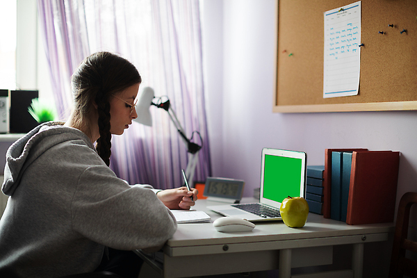 포토 JPG 해외이미지 학생 긴머리 교육 가구 인터넷 의자 창문 갈색머리 실내 사람없음 10대 책 노트북 학습 스터디 청춘 펜 스크린 공백 방 괴짜 모서리 사과 쥐 집중 책상 삽입 장식술 크로마키 해외202310 해외포토 헤어스타일 생활용품 컨셉 과일 청소년 내부 장식 전자제품 필기구 설치류 파일형식