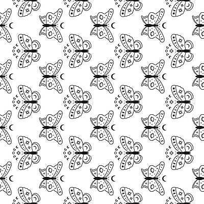 EPS 해외이미지 디자인 옷 여자 포스터 어린이 선 나비 곤충 백그라운드 패턴 일러스트 하늘 그래픽 장식 유행 검은색 봄 달 흰색 직물 신용카드 잠자리 낙서 초승달 인쇄 신비 포장지 그림 질감 윤곽 손그림 마법 스칸디나비아 벡터 반복 해외202310 해외일러스트 자연요소 동물 계절 컬러 컨셉 무늬 포장 사람 금융 파일형식