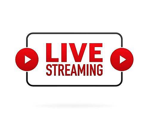 EPS 해외이미지 무료이미지 배너 일러스트 사람없음 심볼 방송 라이브 인터넷방송 스트리밍 라이브커머스 해외202310 해외일러스트 모바일쇼핑 파일형식 벡터 1인미디어 무료콘텐츠