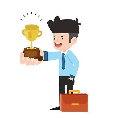 EPS 해외이미지 무료이미지 남자 행복 서류가방 일러스트 비즈니스 성공 한명 들기 정장 성인 축하 우승 비즈니스맨 트로피 시상 우승자 성인남자한명만 해외202310 해외일러스트 1 옷 감정 컨셉 가방 모션 사람 최고 직장인 상_우승 남자한명만 성인남자만 파일형식 벡터 무료콘텐츠