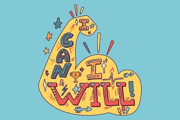 EPS 해외이미지 일러스트 근육 타이포그라피 신체부위 화려 팔 속담 레터링 해외202310 해외일러스트 문자 컨셉 사람 파일형식 벡터