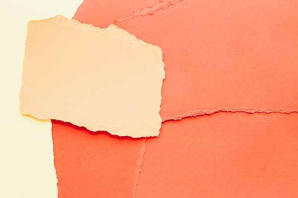 포토 JPG 해외이미지 종이 조각 백그라운드 사람없음 주황색 질감 콜라주 찢어짐 겹침 해외202310 해외포토 컬러 모션 파일형식