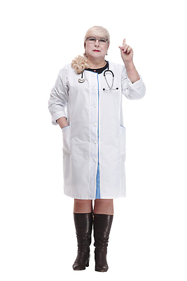 포토 JPG 해외이미지 전신 여자 청진기 한명 성인 앞모습 의사 흰색 가리킴 주머니손 성인여자한명만 해외202310 해외포토 1 뷰포인트 컬러 의료기기 모션 사람 손짓 의료진 여자한명만 성인여자만 파일형식