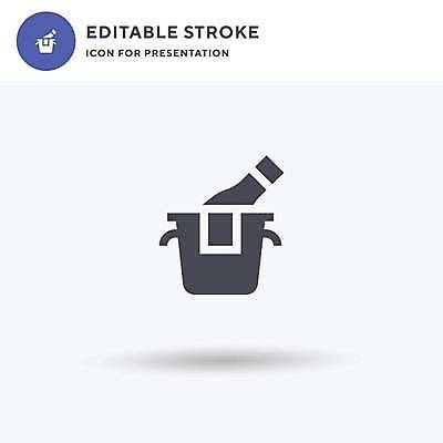 EPS 해외이미지 일러스트 사람없음 바구니 샴페인병 해외202310 해외일러스트 술병 샴페인 파일형식 벡터