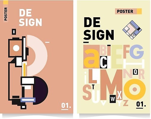 EPS 해외이미지 도형 알파벳 포스터 백그라운드 일러스트 추상 타이포그라피 사람없음 컬러풀 화려 해외202310 해외일러스트 문자 영어 컬러 컨셉 무늬 파일형식 벡터