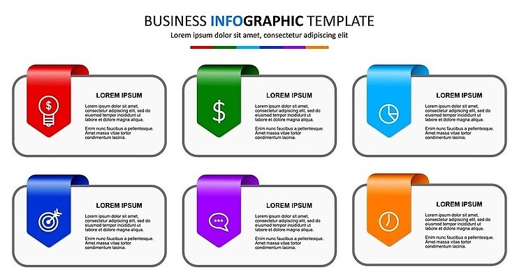 EPS 해외이미지 템플릿 디자인 배너 컬러 백그라운드 컨셉 일러스트 비즈니스 성공 그래프 추상 아이디어 그래픽 세트 컬러풀 숫자 라벨 자료 웹 인포그래픽 정보 원형 발표 계획 연결 6 심볼 사인 보고서 옵션 레이아웃 심플 단계 마케팅 방법 엘리먼트 타임라인 벡터 해외202310 해외일러스트 도형 문자 무늬 인터넷 프레임 파일형식