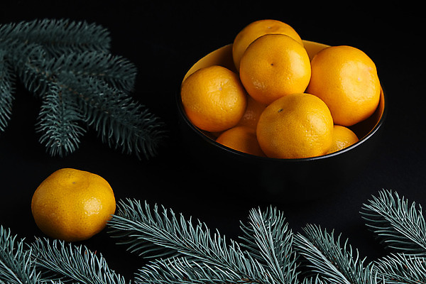 포토 JPG 해외이미지 무료이미지 그릇 귤 사람없음 담기 솔잎 제철과일 해외202310 해외포토 식기 잎 과일 모션 제철 파일형식 무료콘텐츠