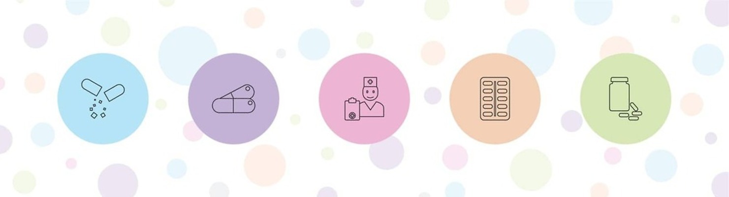 EPS 해외이미지 과학 백그라운드 일러스트 건강 병원 그래픽 치료 세트 알약 약 웹 의사 흰색 질병 컨테이너 약국 심볼 사인 심플 처방 비타민 중독 조제 고립 돌봄 복용 서류판 항생제 벡터 해외202310 해외일러스트 산업 컬러 인터넷 의학 모션 사무용품 의료진 만들기 영양소 파일형식