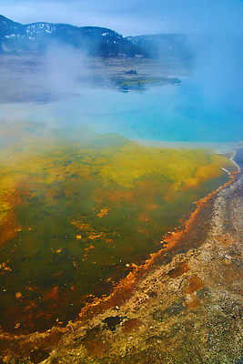 포토 JPG 해외이미지 구름 공원 바다 여행 오렌지 하늘 날씨 산 국립공원 풍경 사람없음 야외 초록색 물 여름 파란색 빛 태양 노란색 일출 황혼 일몰 새벽 분위기 저녁 수증기 위험 화산 내추럴 신맛 와이오밍 유황 수평선 해외202310 해외포토 자연요소 계절 공공시설 컬러 컨셉 과일 노을 맛 야간 파일형식