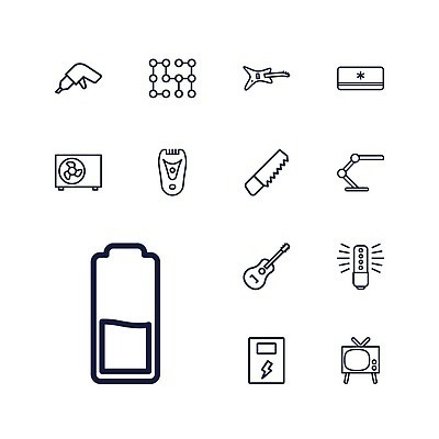 EPS 해외이미지 일러스트 사람없음 텔레비전 기타 스탠드 건전지 심볼 톱 면도기 환풍기 글루건 해외202310 해외일러스트 현악기 조명 전자제품 위생용품 장비 공구 파일형식 벡터