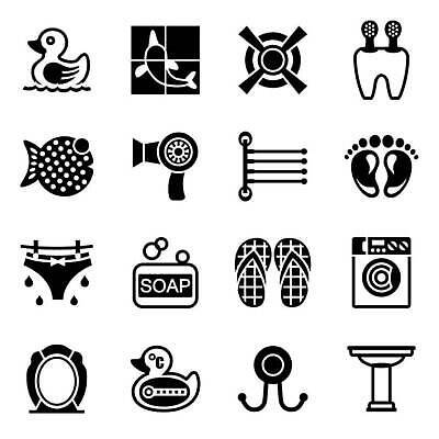 EPS 해외이미지 일러스트 가정 주택 건강 세트 수건 뷰티 목욕 거울 방 욕실 머리빗 씻기 칫솔 드라이어 청소 싱크대 사인 수도꼭지 비누 치약 고립 변기통 샤워실 위생관리 벡터 해외202310 해외일러스트 관리 건물 위생용품 청결 미용용품 개수대 샤워시설 파일형식