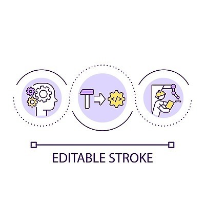 EPS 해외이미지 편집 산업 선 컬러 컨셉 일러스트 회사 비즈니스 공장 추상 노동자 미술 그래픽 가로 픽토그램 웹 인포그래픽 업무 원형 플랫 제조 심볼 로봇 그림 윤곽 개선 혁명 방법 복잡 얇은 타격 벡터 해외202310 해외일러스트 도형 직업 무늬 인터넷 공업 모션 문화예술 작업 파일형식