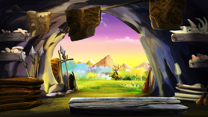 포토 JPG 해외이미지 디자인 창 과학 백그라운드 일러스트 자연 산 실내 풍경 사람없음 기구 동굴 만화 스케치 그림 고생물 선사시대 해외202310 해외일러스트 무기 생물 미술 내부 역사 생태계 파일형식