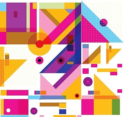 EPS 해외이미지 디자인 일러스트 사람없음 그래픽 컬러풀 삼각형 기하학 해외202310 해외일러스트 도형 컬러 무늬 파일형식 벡터