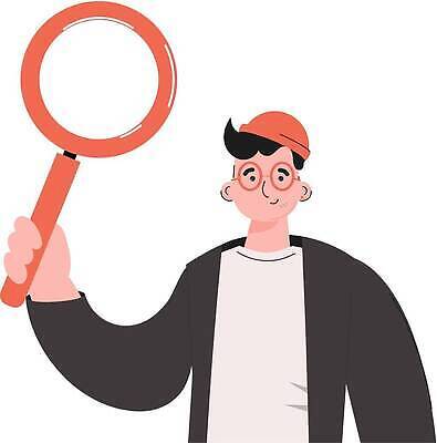 EPS 해외이미지 직업 캐릭터 컨셉 일러스트 비즈니스 유리 돋보기 노동자 사람 웹 업무 비즈니스맨 플랫 선택 확대 종업원 직원 검색 시작 경영자 면접 페이지 이력서 자원 모집 발견 경영 고립 고용 채용 후보 해외202310 해외일러스트 일러캐릭터 남자 인터넷 재질 구직 작업 직장인 리더 파일형식 벡터