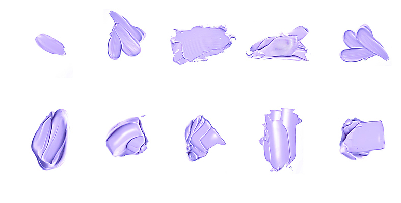 포토 JPG 해외이미지 사람없음 화장품 질감 바르기 광택 연보라색 해외202310 해외포토 모션 뷰티 보라색 파일형식