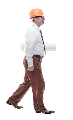 포토 JPG 해외이미지 전신 남자 한명 서기 들기 정장 성인 옆모습 설계도 안전모 성인남자한명만 안경낌 해외202310 해외포토 1 옷 안경 뷰포인트 모션 건설업 사람 헬멧 안전장비 남자한명만 성인남자만 파일형식