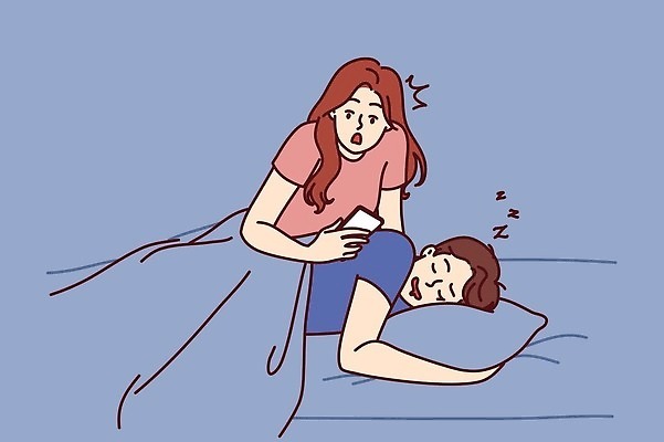 EPS 해외이미지 커플 여자 남자 컨셉 일러스트 통신 가족 남편 모바일 사람 스마트폰 핸드폰 믿음 침실 침대 아내 잠 메시지 유혹 비밀 읽기 문제 의심 거짓말 고립 문자메시지 소셜 스파이 편지쓰기 벡터 해외202310 해외일러스트 감정 가구 관계 모션 전자제품 스마트기기 기록 편지 파일형식