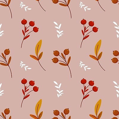 EPS 해외이미지 식물 디자인 계절 열매 꽃 종이 컬러 백그라운드 잎 꽃무늬 패턴 일러스트 포장 자연 벽지 추상 미술 그래픽 장식 빨간색 초록색 컬러풀 정원 수확 나뭇가지 직물 인쇄 그림 질감 벡터 해외202310 해외일러스트 나무 무늬 농업 문화예술 생태계 파일형식