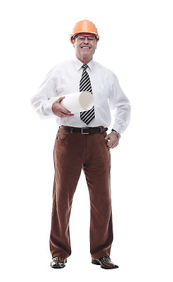 포토 JPG 해외이미지 전신 노년 남자 한명 서기 들기 설계도 안전모 노인남자한명만 안경낌 해외202310 해외포토 1 안경 모션 건설업 사람 성인 헬멧 안전장비 남자한명만 노인남자만 파일형식