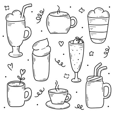 EPS 해외이미지 디자인 커피 음료 음식 백그라운드 다이어트 일러스트 재료 유리 딸기 건강 컵 물 주스 머그컵 추위 신선 칵테일 바 뜨거움 항아리 낙서 샴페인 스케치 수집 레모네이드 심볼 메뉴 에코 유기농 날것 레시피 카푸치노 내추럴 떨림 고립 라떼 소다 스무디 벡터 디톡스 비건 해외202310 해외일러스트 자연요소 식기 웰빙 과일 모션 재질 주류 미술 환경 도자기 에이드 채식주의자 파일형식