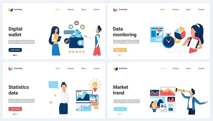 EPS 해외이미지 모델 템플릿 디자인 배너 백그라운드 컨셉 일러스트 비즈니스 전구 통계 그래프 사람 그래픽 세트 디지털 모니터 자료 웹 망원경 정보 발표 지갑 시장 플랫 계획 예측 만화 고객 분석 서비스 상담 페이지 감시 계기판 고립 엘리먼트 지원 착륙 벡터 해외202310 해외일러스트 인터넷 컴퓨터 파일형식