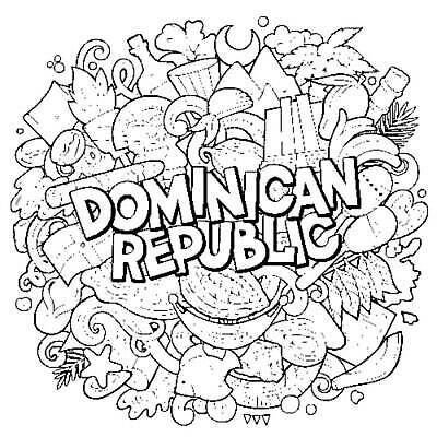 EPS 해외이미지 라이프스타일 디자인 문화 섬 여행 북아메리카 과일 라인일러스트 일러스트 휴가 인종 풍경 야외 단어 탐험 낙서 라틴아메리카 만화 스케치 방향 오브젝트 시력 엽서 윤곽 타이틀 도미니카공화국 랜드마크 보호구역 이국적 전국 해외202310 해외일러스트 문자 아메리카 미술 사람 생활 남아메리카 편지 구역 파일형식 벡터