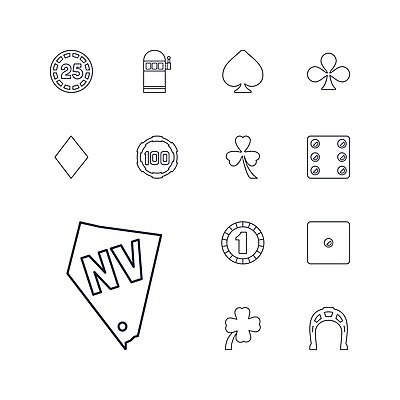 EPS 해외이미지 일러스트 사람없음 행운 심볼 카지노 마작 스페이드 클로버문양 해외202310 해외일러스트 문양 컨셉 도박 파일형식 벡터