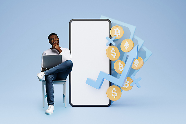 포토 JPG 해외이미지 전신 남자 화살표 백그라운드 지폐 의자 한명 앉기 성인 파란색 노트북 스마트폰 스크린 동전 다리꼬기 X 목업 성인남자한명만 카피스페이스 해외포토 1 알파벳 컬러 가구 돈 모션 사람 전자제품 핸드폰 스마트기기 공백 남자한명만 성인남자만 파일형식