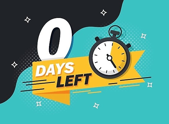 EPS 해외이미지 무료이미지 시계 일러스트 사람없음 쇼핑 세일 카운트다운 해외202310 해외일러스트 파일형식 벡터 무료콘텐츠