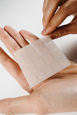 포토 JPG 해외이미지 손 얼굴 백그라운드 부분 청소년 건강 관리 가면 사람없음 치료 10대 뷰티 약 흰색 잡기 점 원형 씻기 질병 청소 피부 감염 문제 여드름 돌봄 염증 위생관리 흉터 카피스페이스 디톡스 해외202310 해외포토 도형 컬러 의학 모션 사람 신체부위 청결 공백 상처 파일형식