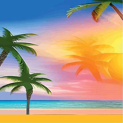 EPS 해외이미지 실루엣 일러스트 하늘 사람없음 컬러풀 야자수 노을 분위기 카피스페이스 해외202310 해외일러스트 자연요소 나무 컬러 컨셉 촬영기법 공백 파일형식 벡터