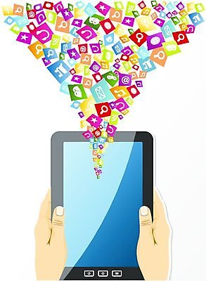 EPS 해외이미지 손 일러스트 모바일 들기 신체부위 태블릿 어플리케이션 온라인 소셜미디어 해외202004 해외일러스트 모션 사람 전자제품 스마트기기 파일형식 벡터