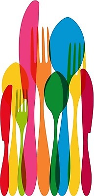 EPS 해외이미지 포크 일러스트 사람없음 숟가락 나이프 해외202004 해외일러스트 식기 수저 칼 파일형식 벡터