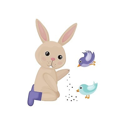 JPG 해외이미지 일러스트 조류 장화 사람없음 귀여움 토끼 먹이 해외202310 해외일러스트 동물 신발 컨셉 포유류 반려동물 파일형식